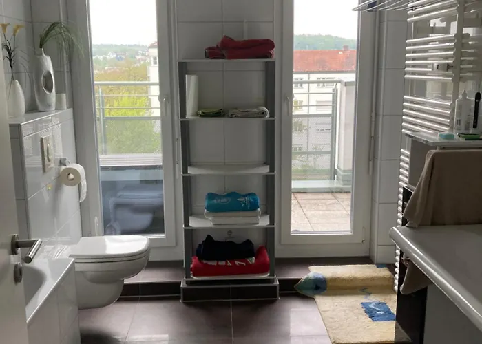 公寓 Mit Balkon In Neuer, Heller Penthouse 雷根斯堡